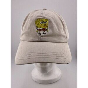 Spongebob Squarepants Hat Nickelodeon Cartoon Hook And Loop